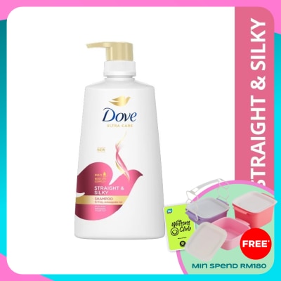 DOVE Straight & Silky Shampoo 680 ml