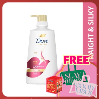 DOVE Straight & Silky Shampoo 680 ml