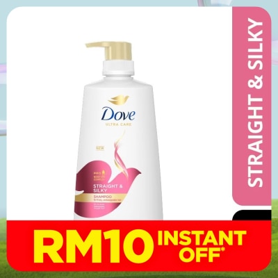DOVE Straight & Silky Shampoo 680 ml