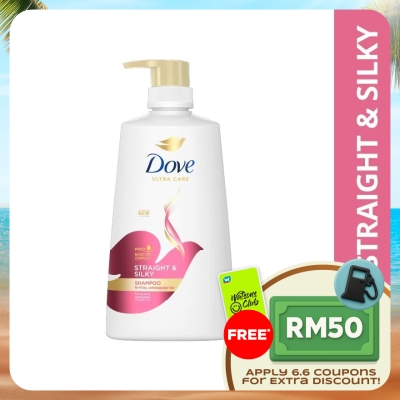 DOVE - Straight & Silky Shampoo 680 ml