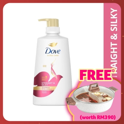 DOVE Straight & Silky Shampoo 680 ml