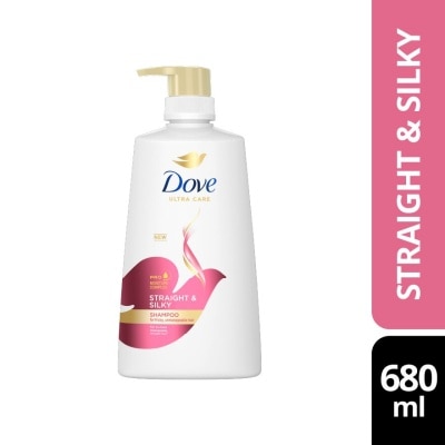 DOVE Straight & Silky Shampoo 680 ml