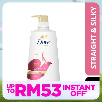 DOVE Straight & Silky Shampoo 680 ml