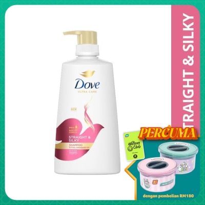 DOVE Straight & Silky Shampoo 680 ml