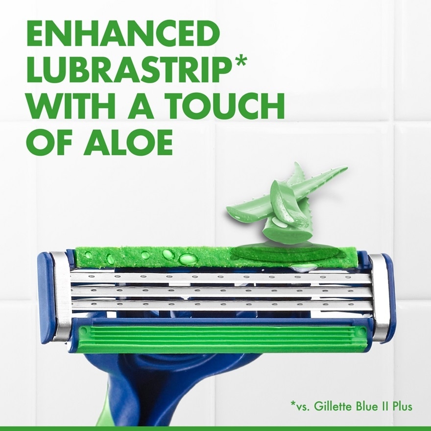 Blue3 Sensitive Disposable Razor 4s