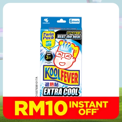 KOOLFEVER ADULT EXTRA COOL TWINPACK 6SX2
