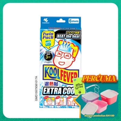 KOOLFEVER - ADULT EXTRA COOL TWINPACK 6SX2