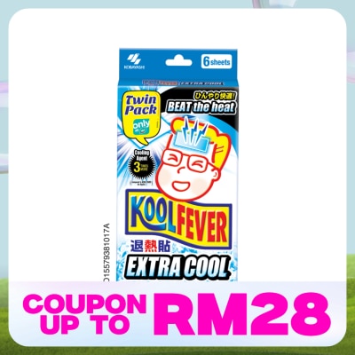 KOOLFEVER ADULT EXTRA COOL TWINPACK 6SX2