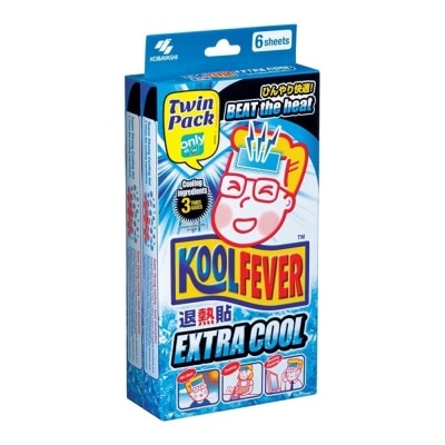 KOOLFEVER ADULT EXTRA COOL TWINPACK 6SX2