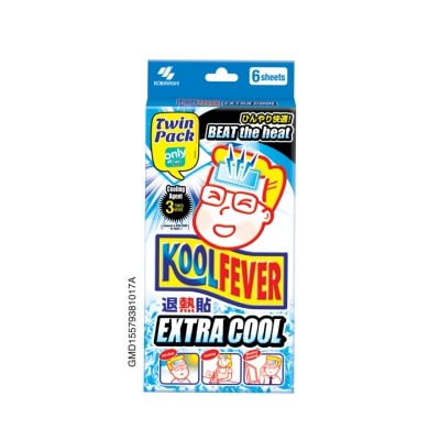 KOOLFEVER ADULT EXTRA COOL TWINPACK 6SX2