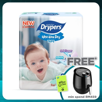 DRYPERS Wee Wee Dry Jumbo S (3-7kg) 58s