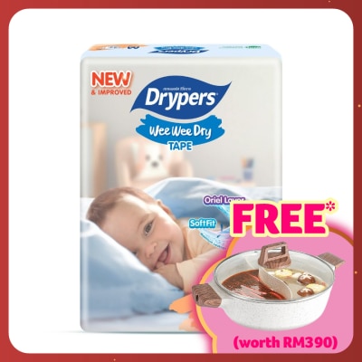 DRYPERS Wee Wee Dry Jumbo M (6-11kg) 52S