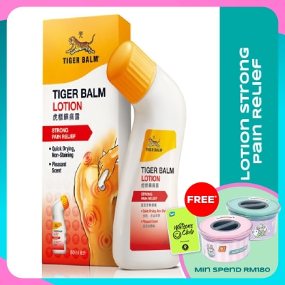 TIGER BALM Lotion Strong Pain Relief 80ml