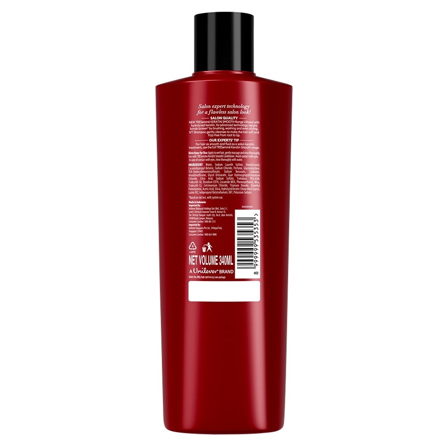 Keratin Smooth Shampoo 340ml