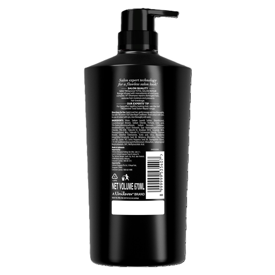 Total Salon Repair Shampoo 670ml