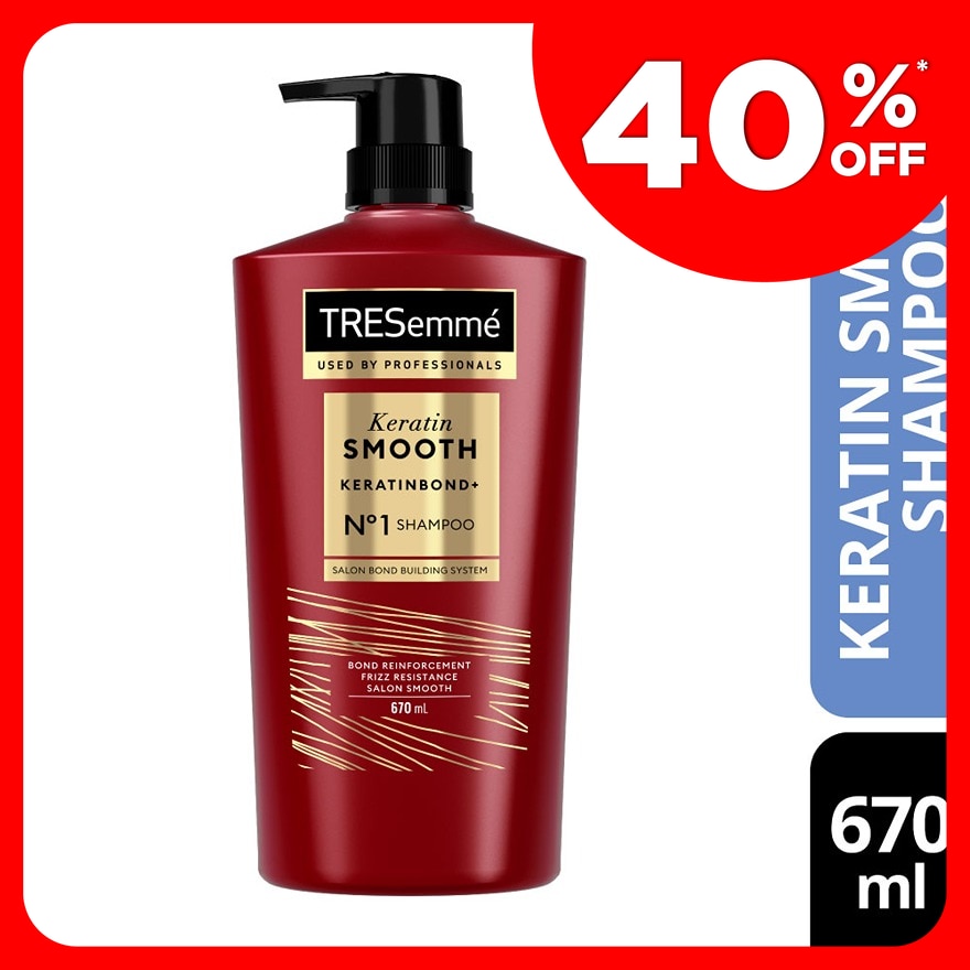 Keratin Smooth Shampoo 670ml