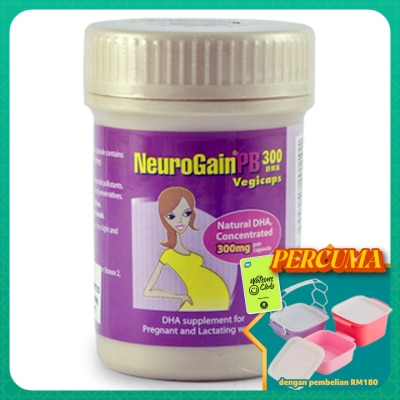 NEUROGAIN - PB 300 DHA Vegicaps 700mg 30's