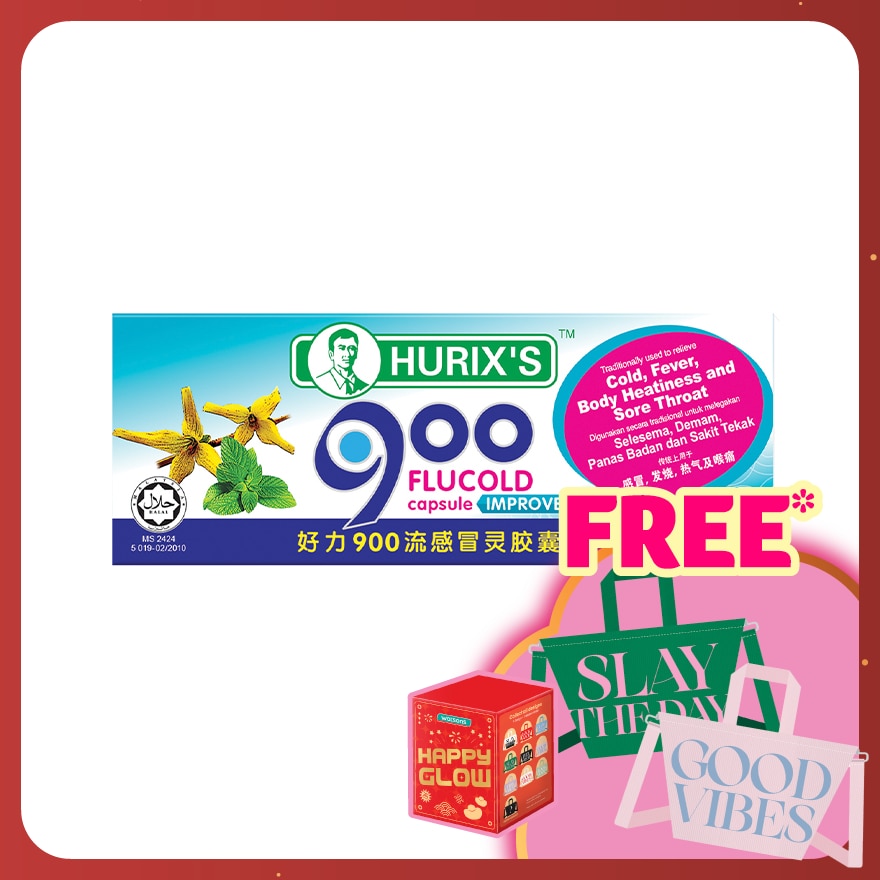 900 FluCold Capsule Improved 6's