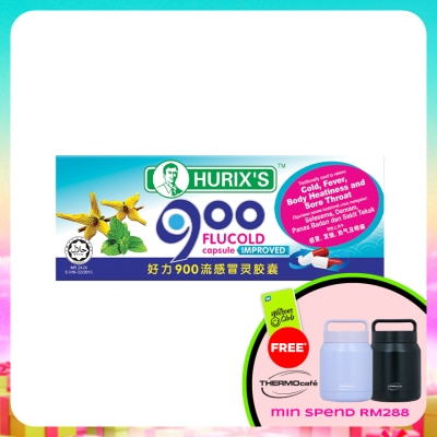 HURIX'S - 900 FluCold Capsule Improved 6's