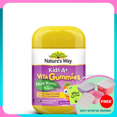 NATURE'S WAY Kids A+ Vita Gummies 60's