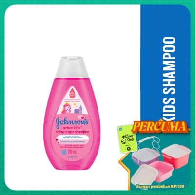 JOHNSON'S - Active Kids Shiny Drops Shampoo 200ml