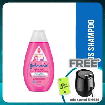 JOHNSON'S Active Kids Shiny Drops Shampoo 200ml