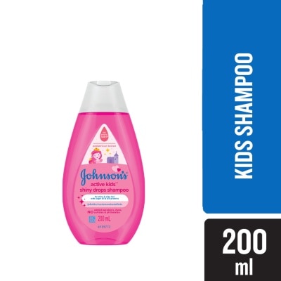 JOHNSON'S Active Kids Shiny Drops Shampoo 200ml