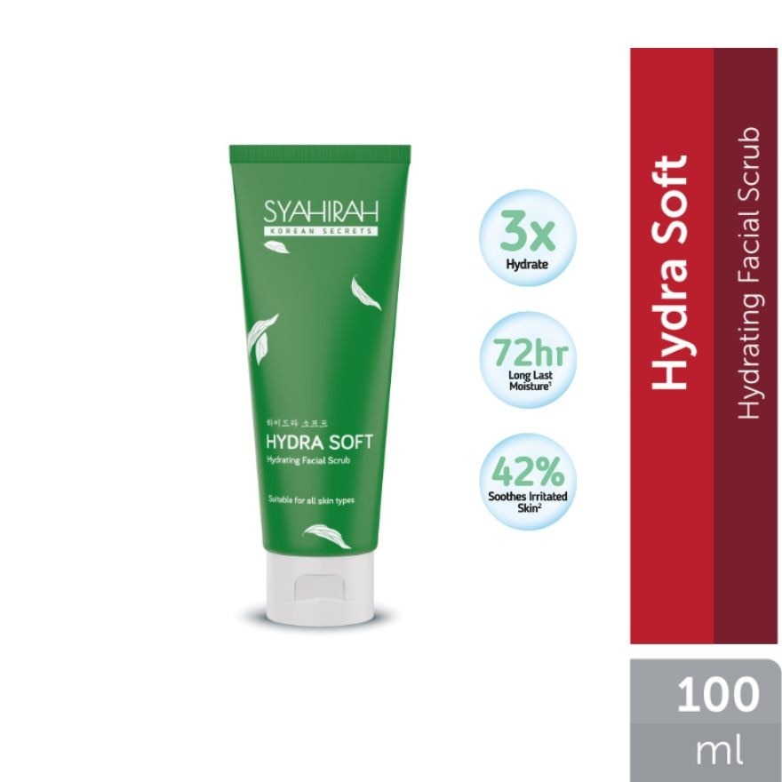 Hydra Soft Skrub Muka 3x Hidrasi 100g