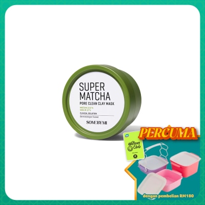 SOME BY MI - Super Matcha Pore Clean Clay Mask 100g