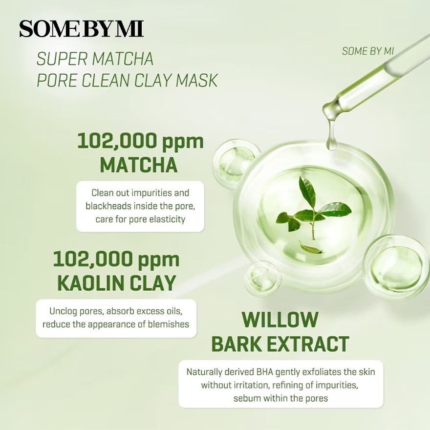 Super Matcha Pore Clean Clay Mask 100g