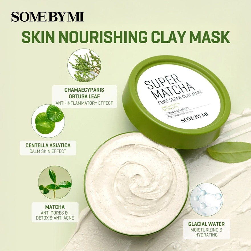 Super Matcha Pore Clean Clay Mask 100g