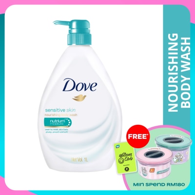 DOVE Body Shower Sensitive Skin 1L