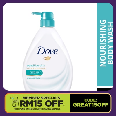 DOVE Body Shower Sensitive Skin 1L