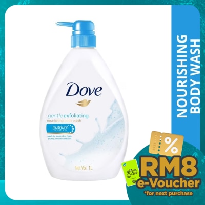 DOVE Shower Gentle Exfoliating 1L