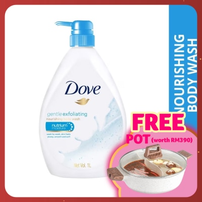 DOVE Shower Gentle Exfoliating 1L