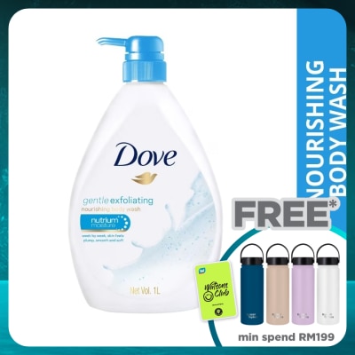 DOVE Shower Gentle Exfoliating 1L