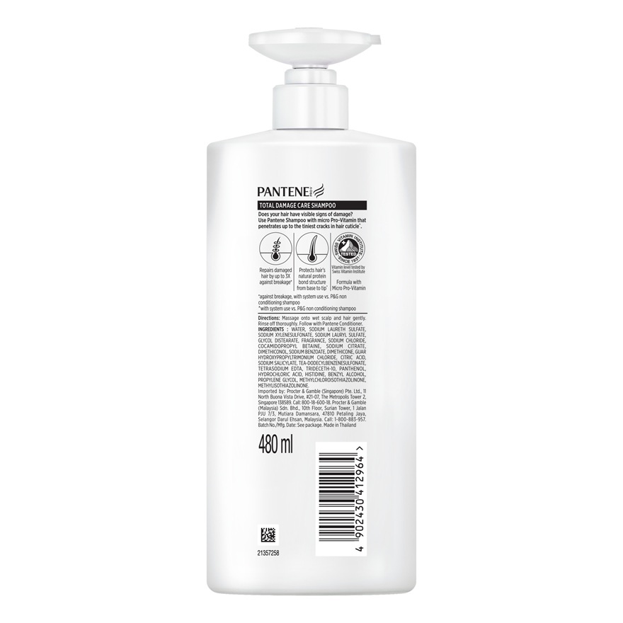 Shampoo Total Damage Care 480ml