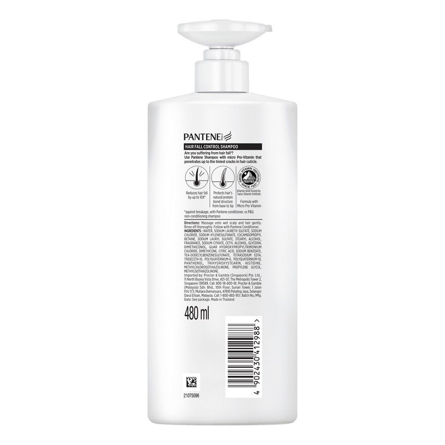 Shampoo Hair Fall Control 480ml