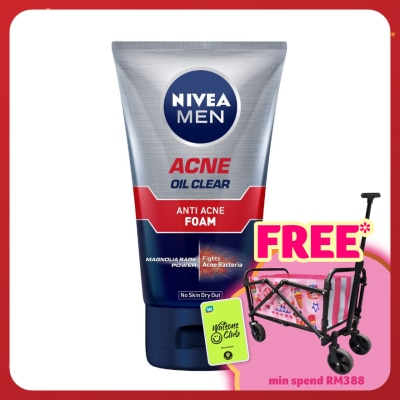 NIVEA FOR MEN Men Total Anti Acne Foam 100g
