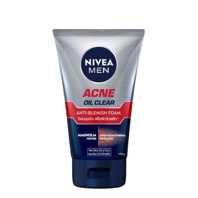 NIVEA FOR MEN - Men Total Anti Acne Foam 100g