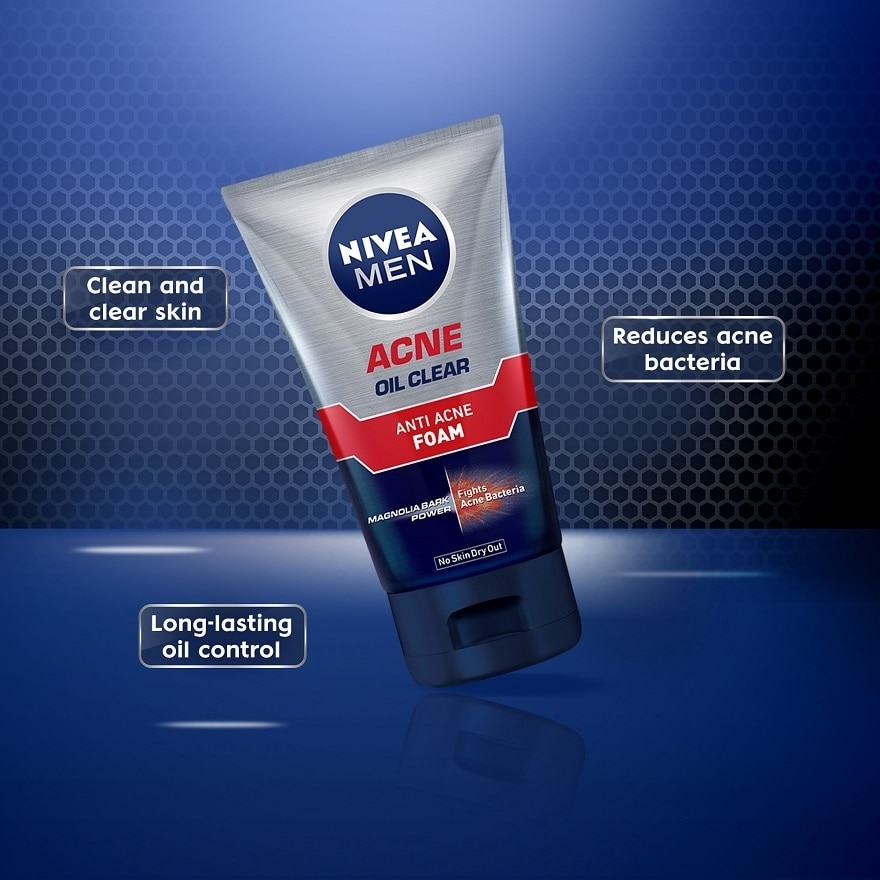 Men Total Anti Acne Foam 100g