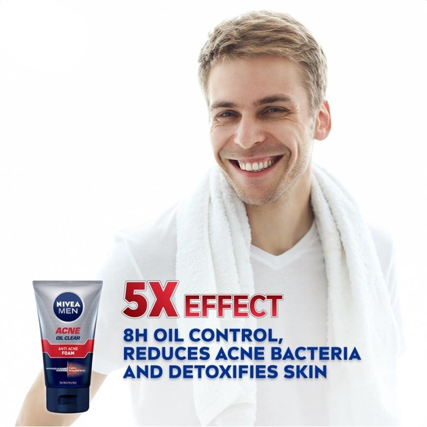 Men Total Anti Acne Foam 100g