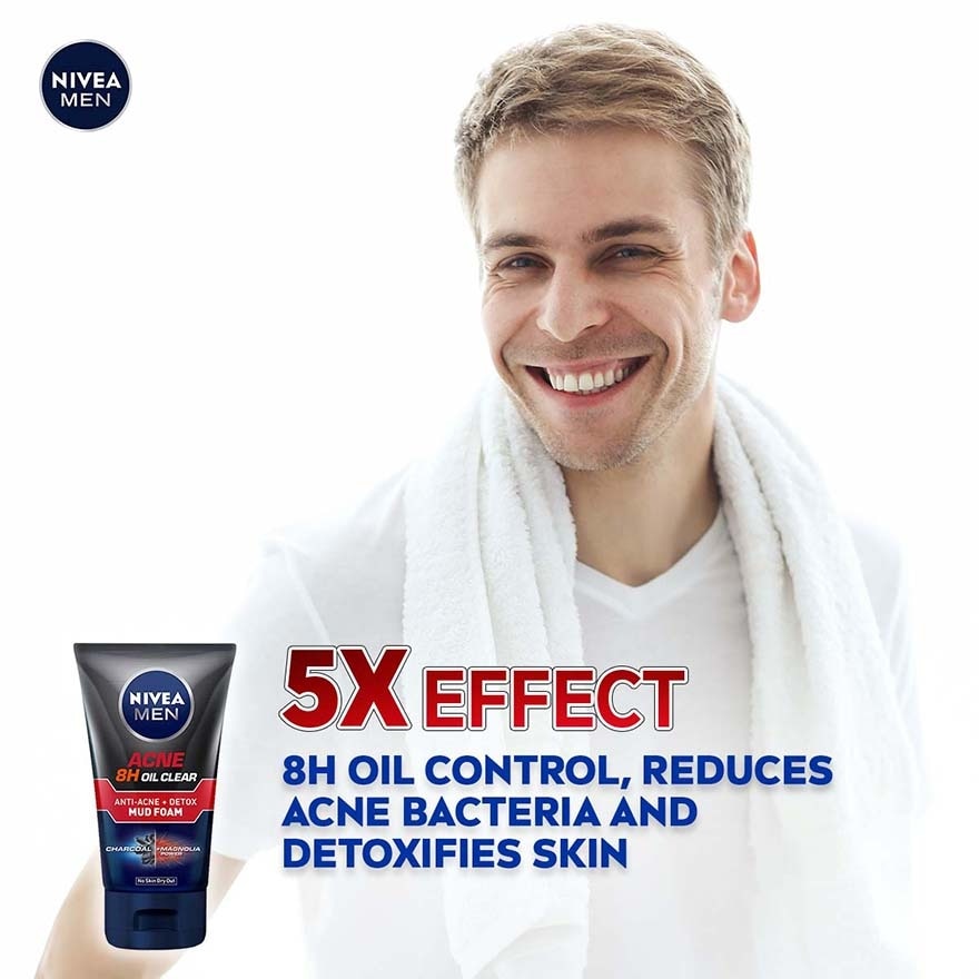 Acne Oil Clear Mud Foam 100g