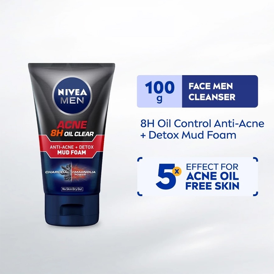 Acne Oil Clear Mud Foam 100g