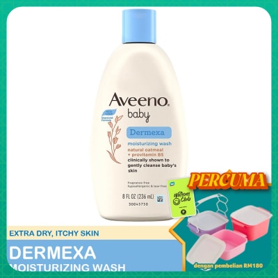 AVEENO - Baby Dermexa Moisturizing Wash 236ml