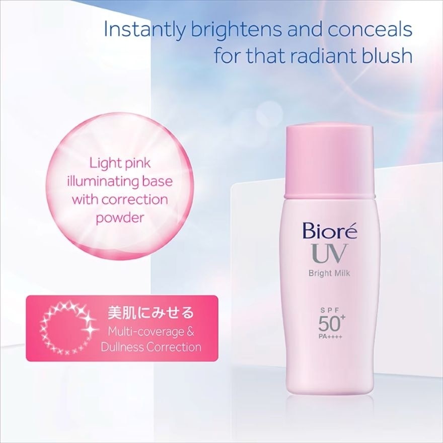 Uv Bright Face Milk Spf50+ Daily Sunscreen 30ml Sunscreen