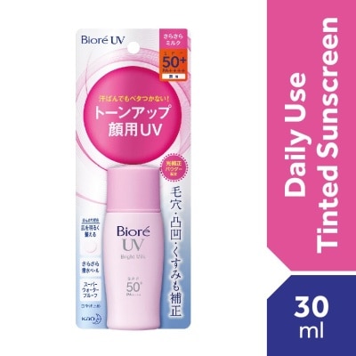 BIORE Uv Bright Face Milk Spf50+ Daily Sunscreen 30ml Sunscreen