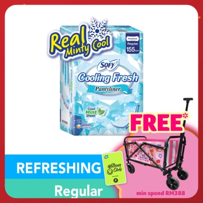 SOFY Cooling Fresh Pantyliner 155mm 28s