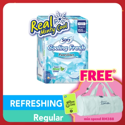 SOFY Cooling Fresh Pantyliner 155mm 28s