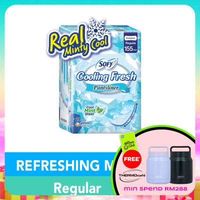 SOFY - Cooling Fresh Pantyliner 155mm 28s